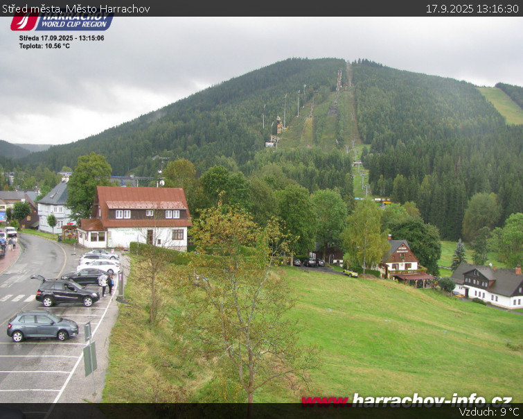 Město Harrachov - Střed města - 17.9.2025 v 13:16