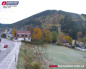 Město Harrachov - Střed města - 14.10.2025 v 07:46
