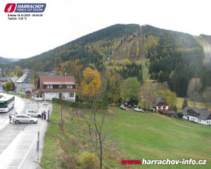Město Harrachov - Střed města - 18.10.2025 v 09:46