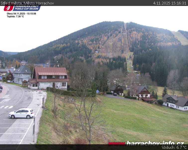 Město Harrachov - Střed města - 4.11.2025 v 15:16