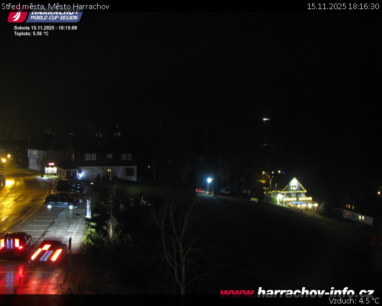 Město Harrachov - Střed města - 15.11.2025 v 18:16