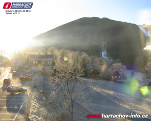 Město Harrachov - Střed města - 13.12.2025 v 08:46 Město Harrachov - Střed města - 13.12.2025 v 08:46