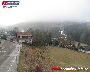 Město Harrachov - Střed města - 16.12.2025 v 08:46 Město Harrachov - Střed města - 16.12.2025 v 08:46