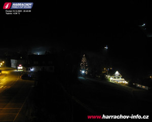Město Harrachov - Střed města - 18.12.2025 v 20:46