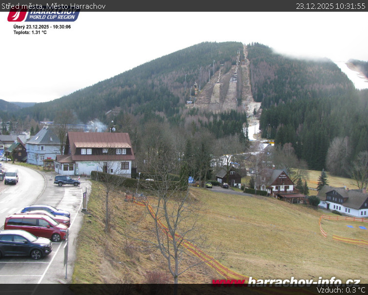 Město Harrachov - Střed města - 23.12.2025 v 10:31