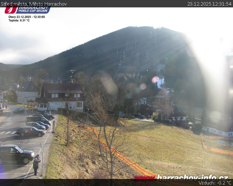 Město Harrachov - Střed města - 23.12.2025 v 12:31