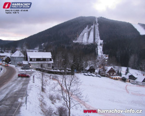 Město Harrachov - Střed města - 30.12.2025 v 07:46 Město Harrachov - Střed města - 30.12.2025 v 07:46