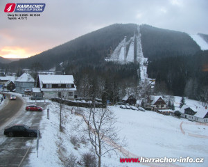 Město Harrachov - Střed města - 30.12.2025 v 08:16 Město Harrachov - Střed města - 30.12.2025 v 08:16