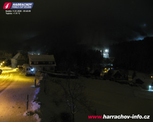 Město Harrachov - Střed města - 11.1.2026 v 05:46
