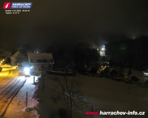 Město Harrachov - Střed města - 11.1.2026 v 06:46