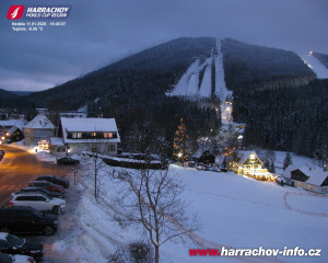 Město Harrachov - Střed města - 11.1.2026 v 16:46