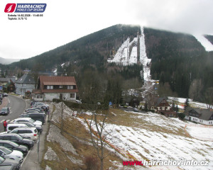 Město Harrachov - Střed města - 14.2.2026 v 11:47