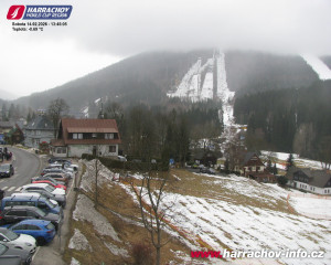 Město Harrachov - Střed města - 14.2.2026 v 13:47