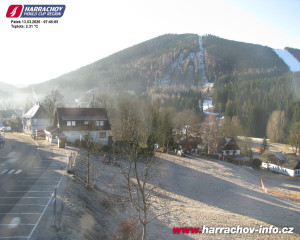 Město Harrachov - Střed města - 13.3.2026 v 07:47