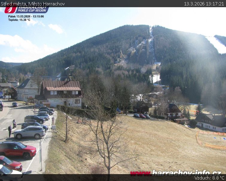 Město Harrachov - Střed města - 13.3.2026 v 13:17