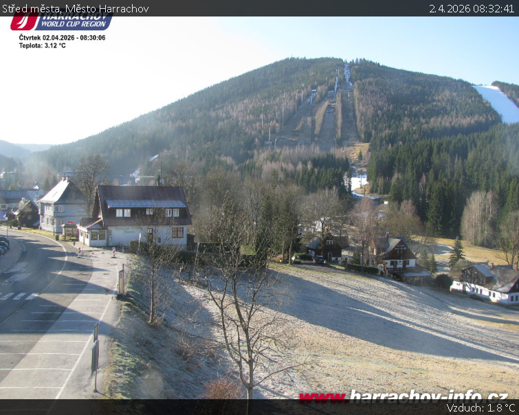 Město Harrachov - Střed města - 2.4.2026 v 08:32
