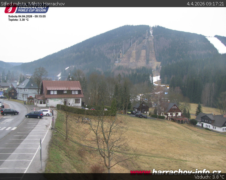 Město Harrachov - Střed města - 4.4.2026 v 09:17