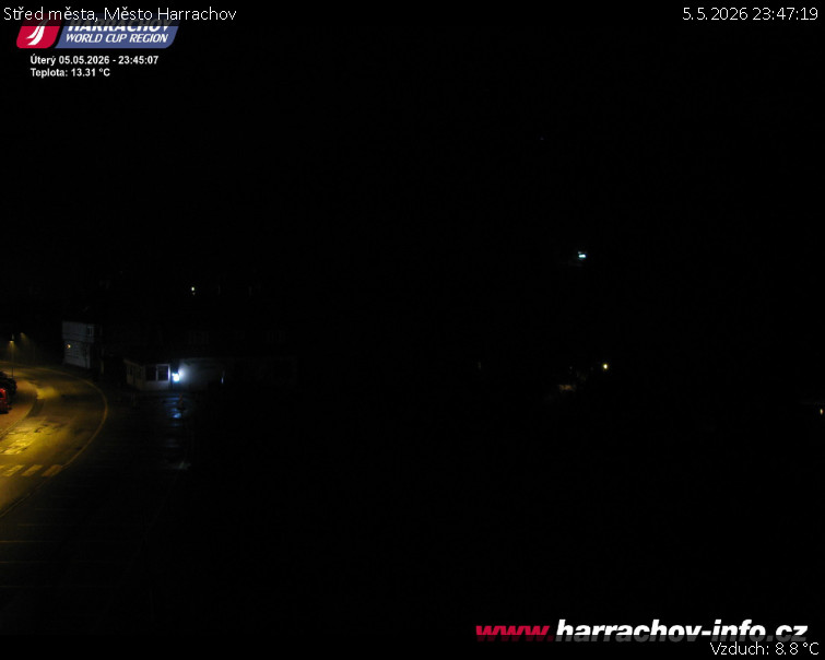 Město Harrachov - Střed města - 5.5.2026 v 23:47