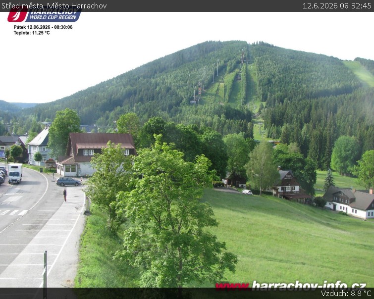 Město Harrachov - Střed města - 12.6.2026 v 08:32