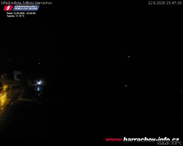 Město Harrachov - Střed města - 12.6.2026 v 23:47