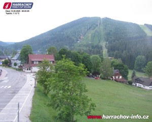 Město Harrachov - Střed města - 16.6.2026 v 05:02 Město Harrachov - Střed města - 16.6.2026 v 05:02