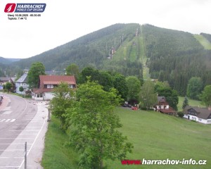 Město Harrachov - Střed města - 16.6.2026 v 05:32 Město Harrachov - Střed města - 16.6.2026 v 05:32