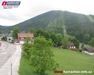 Město Harrachov - Střed města - 16.6.2026 v 06:02 Město Harrachov - Střed města - 16.6.2026 v 06:02