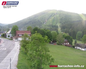 Město Harrachov - Střed města - 16.6.2026 v 06:17 Město Harrachov - Střed města - 16.6.2026 v 06:17