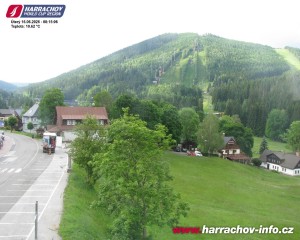 Město Harrachov - Střed města - 16.6.2026 v 08:17 Město Harrachov - Střed města - 16.6.2026 v 08:17