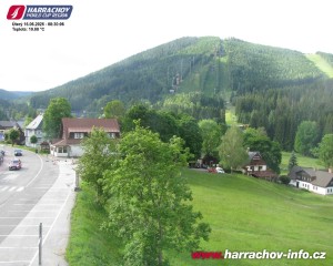 Město Harrachov - Střed města - 16.6.2026 v 08:32 Město Harrachov - Střed města - 16.6.2026 v 08:32