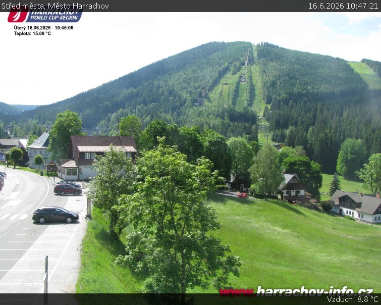 Město Harrachov - Střed města - 16.6.2026 v 10:47