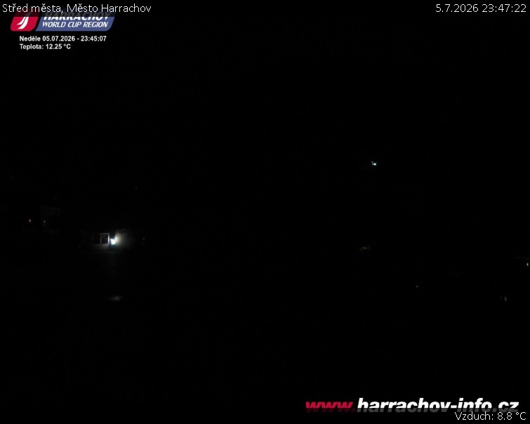 Město Harrachov - Střed města - 5.7.2026 v 23:47