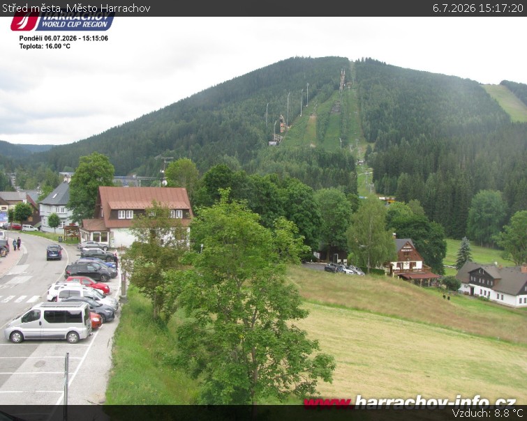 Město Harrachov - Střed města - 6.7.2026 v 15:17