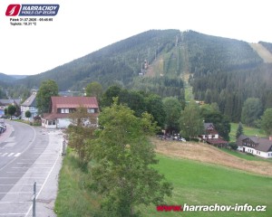 Město Harrachov - Střed města - 31.7.2026 v 05:47