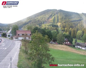 Město Harrachov - Střed města - 16.8.2026 v 06:47 Město Harrachov - Střed města - 16.8.2026 v 06:47