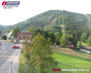 Město Harrachov - Střed města - 16.8.2026 v 07:47 Město Harrachov - Střed města - 16.8.2026 v 07:47