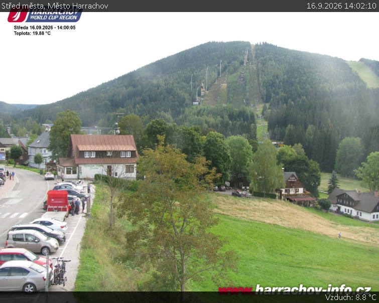 Město Harrachov - Střed města - 16.9.2026 v 14:02
