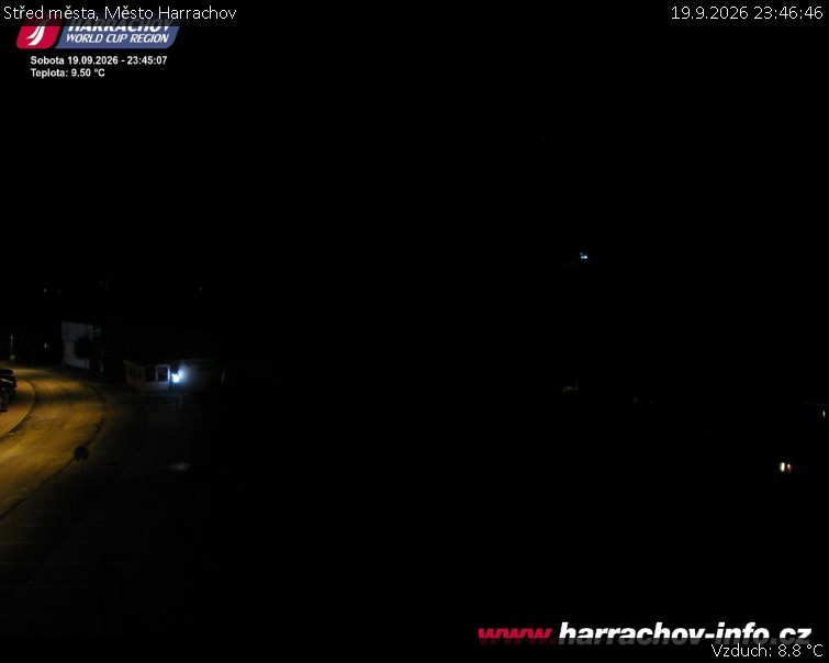 Město Harrachov - Střed města - 19.9.2026 v 23:46