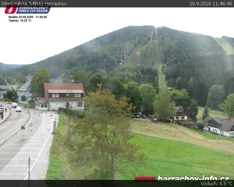 Město Harrachov - Střed města - 20.9.2026 v 11:46
