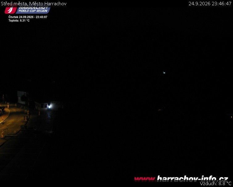 Město Harrachov - Střed města - 24.9.2026 v 23:46