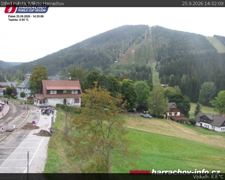 Město Harrachov - Střed města - 25.9.2026 v 14:32