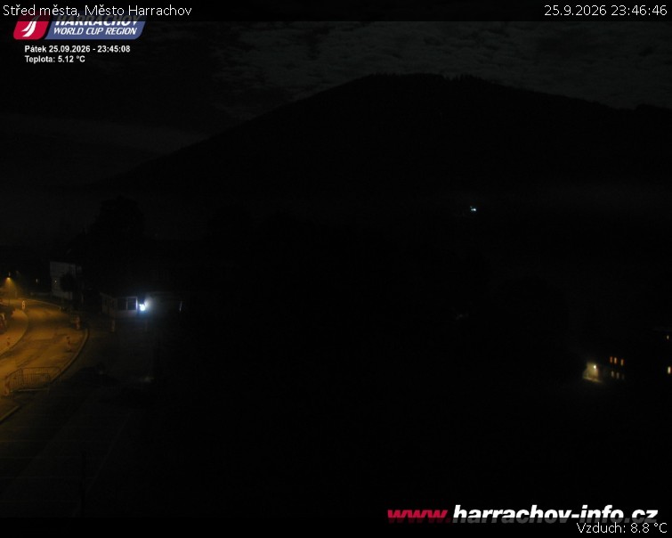 Město Harrachov - Střed města - 25.9.2026 v 23:46