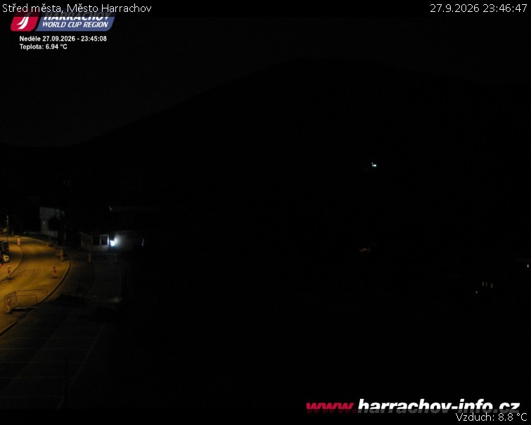 Město Harrachov - Střed města - 27.9.2026 v 23:46