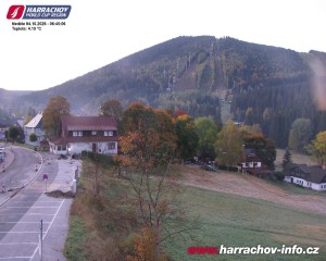 Město Harrachov - Střed města - 4.10.2026 v 06:46 Město Harrachov - Střed města - 4.10.2026 v 06:46