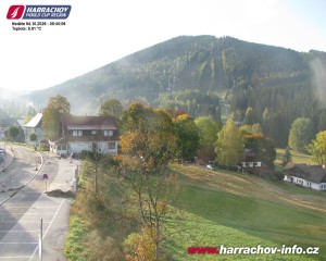 Město Harrachov - Střed města - 4.10.2026 v 08:46 Město Harrachov - Střed města - 4.10.2026 v 08:46