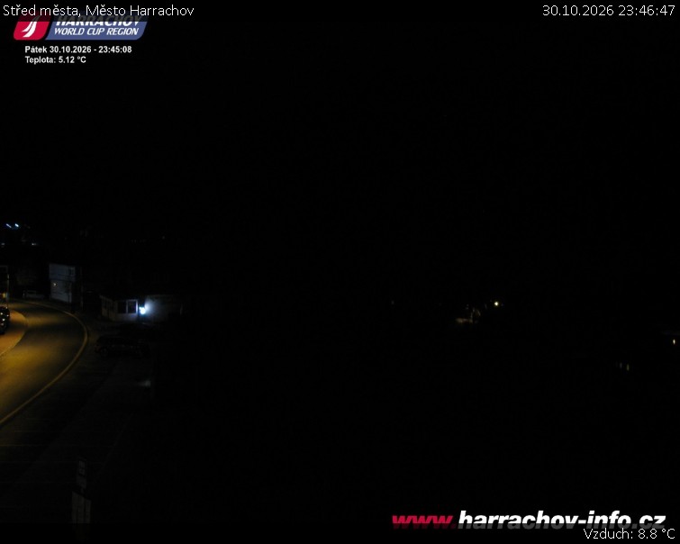 Město Harrachov - Střed města - 30.10.2026 v 23:46
