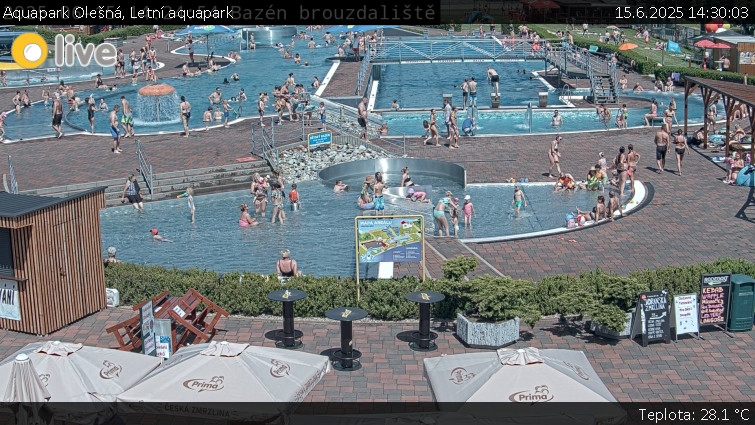 Aquapark Olešná - Letní aquapark - 15.6.2025 v 14:30 Aquapark Olešná - Letní aquapark - 15.6.2025 v 14:30