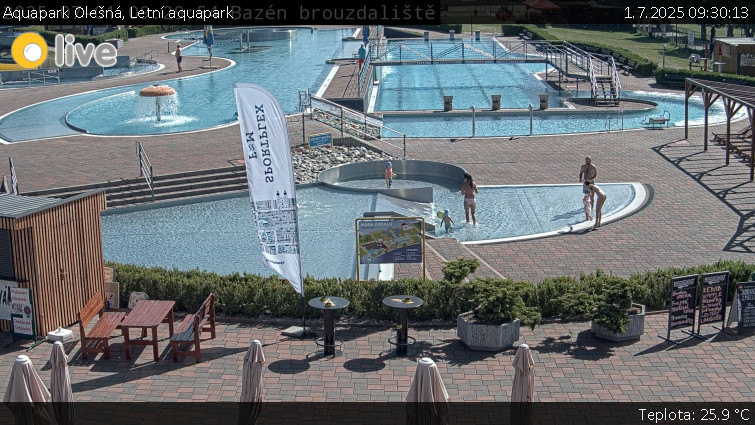 Aquapark Olešná - Letní aquapark - 1.7.2025 v 09:30