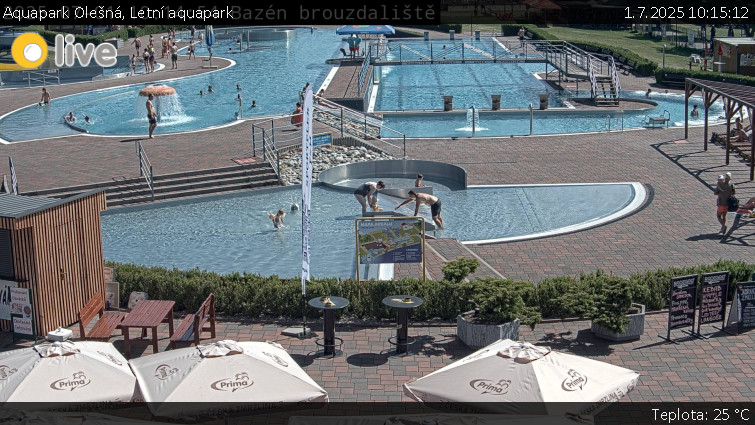 Aquapark Olešná - Letní aquapark - 1.7.2025 v 10:15
