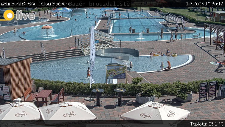 Aquapark Olešná - Letní aquapark - 1.7.2025 v 10:30